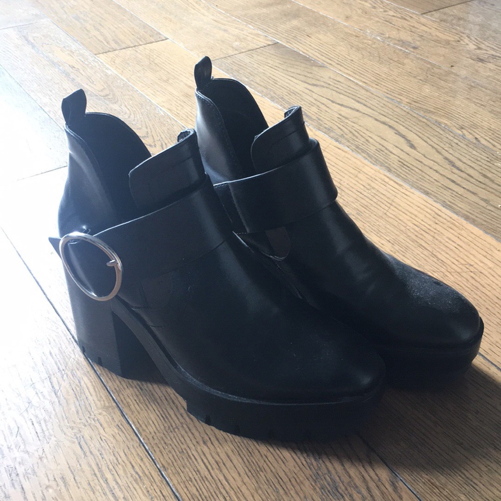 ZARA black boots